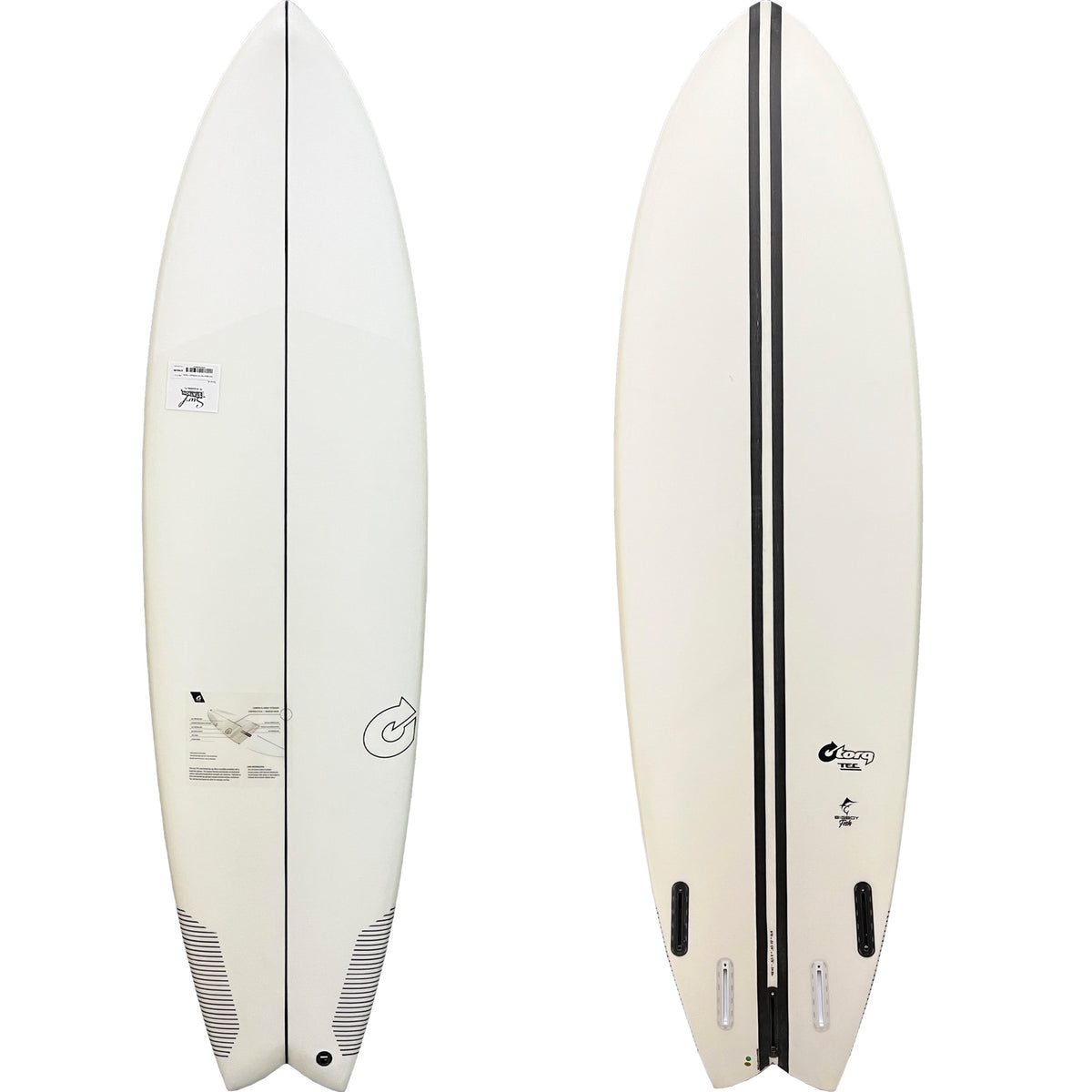 Torq Bigboy Fish TEC 6'6 Surfboard - Futures