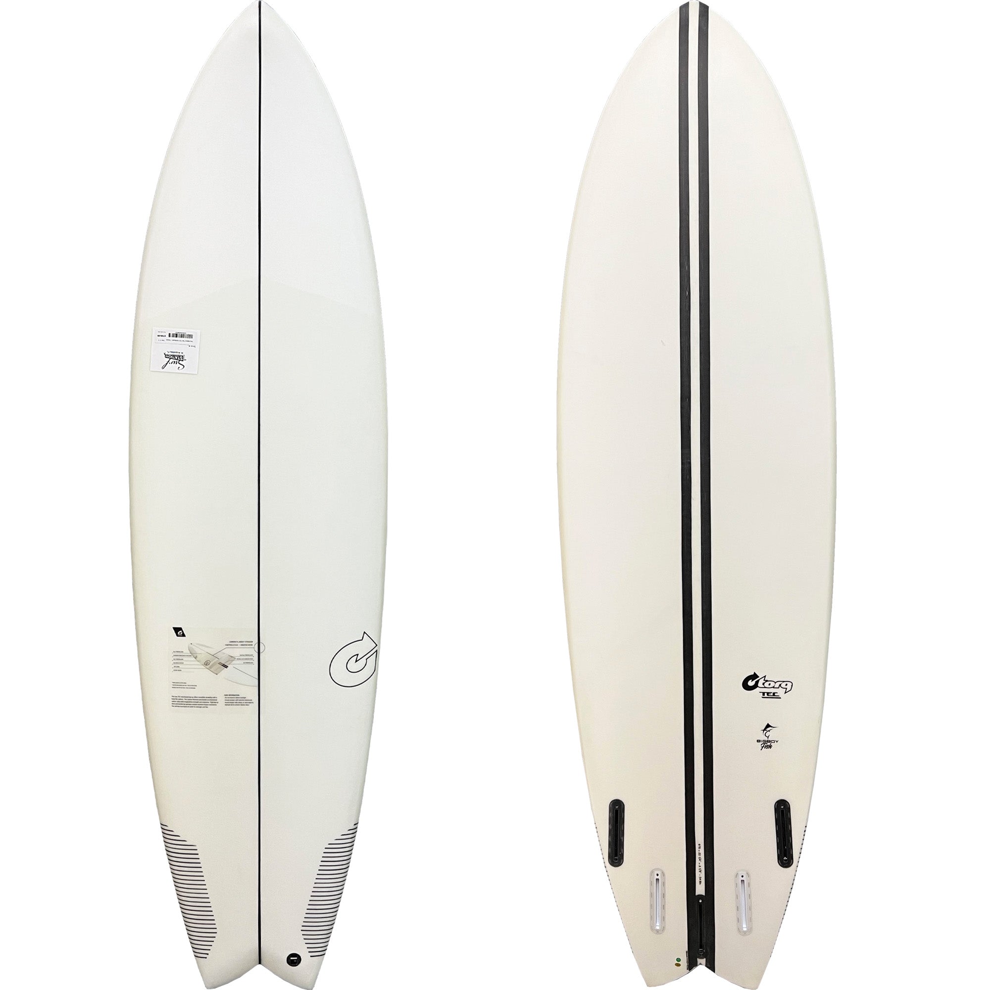 Torq Bigboy Fish TEC Surfboard - Futures