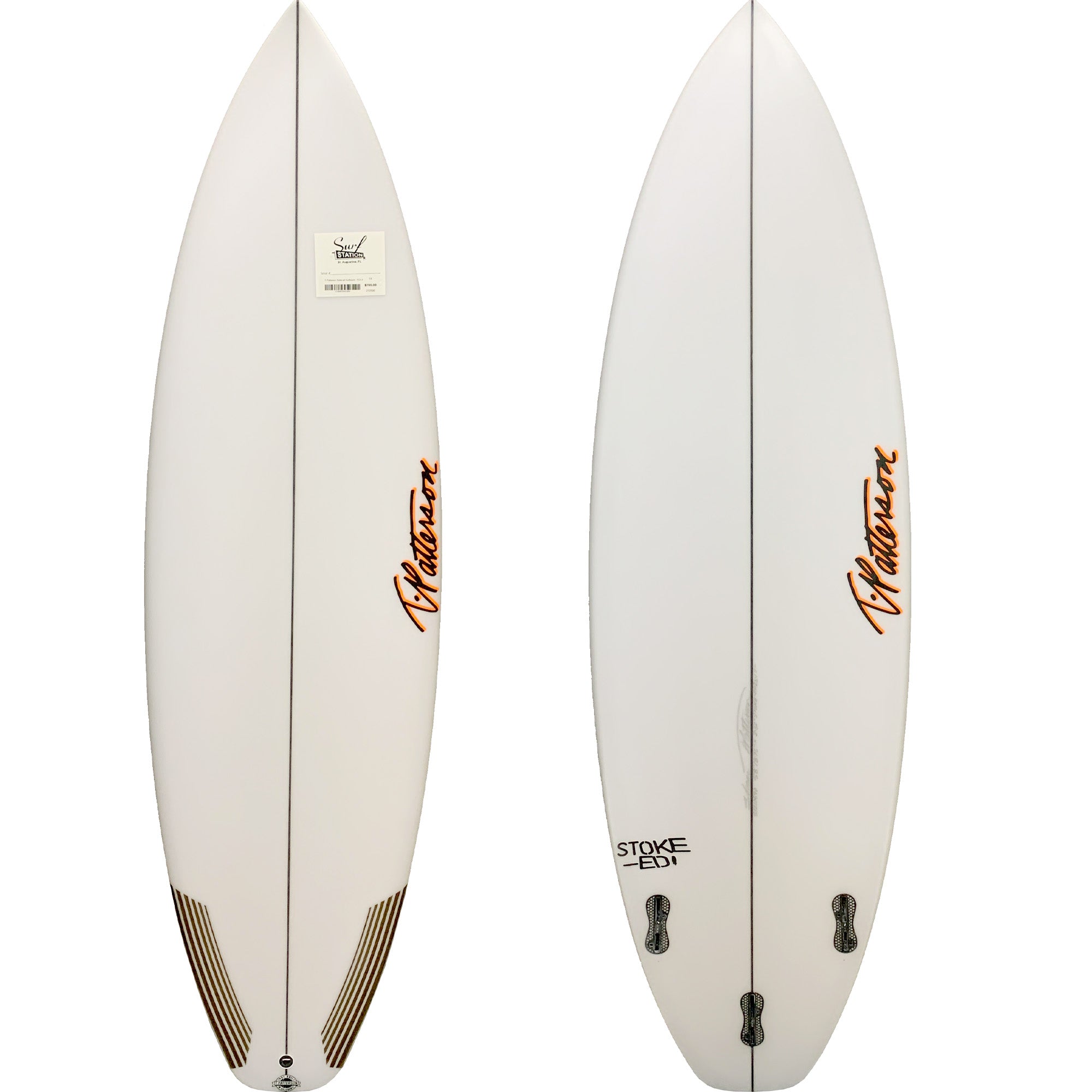 T. Patterson Stoke-ed Surfboard - FCS II