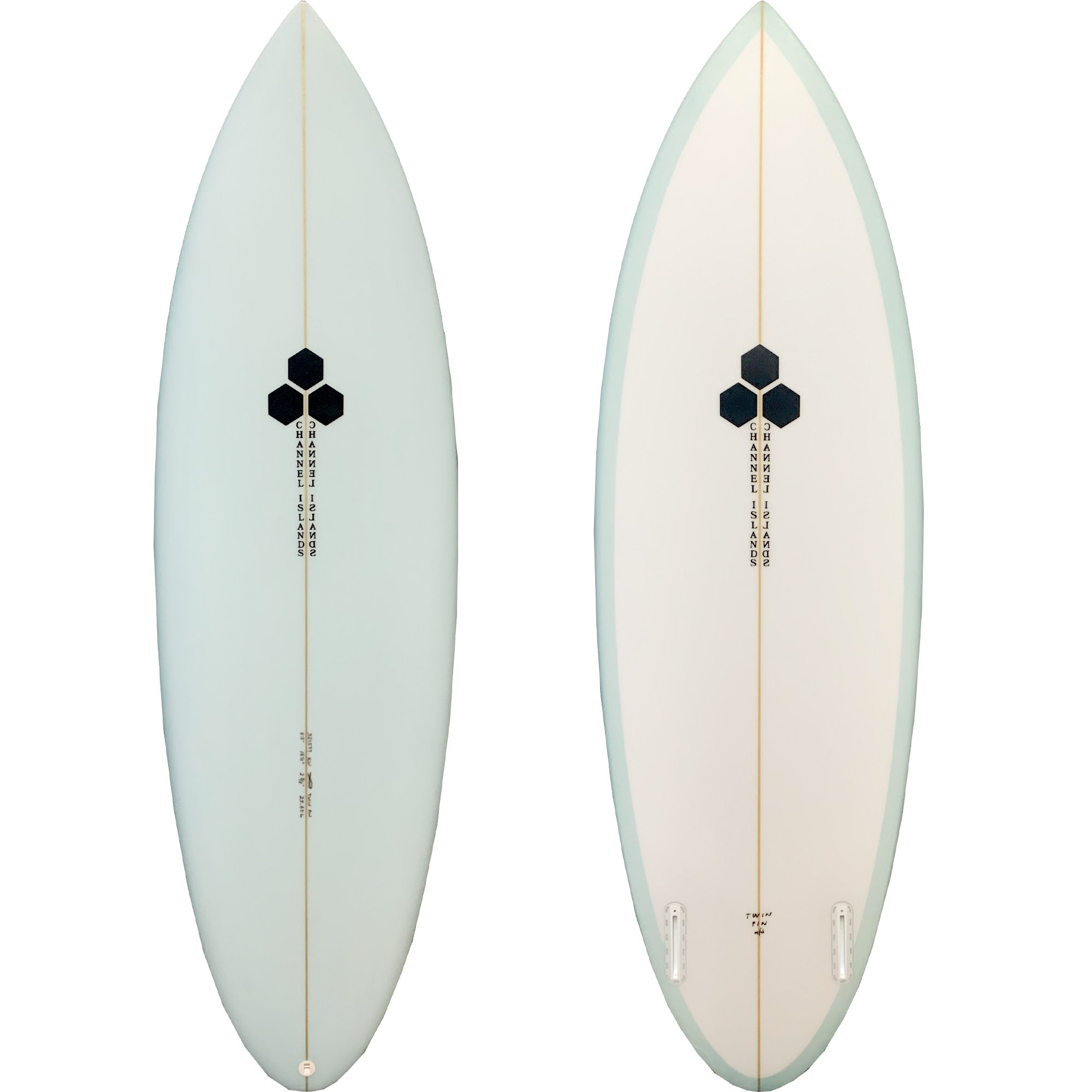 Channel Islands CI Twin Pin Surfboard - Futures