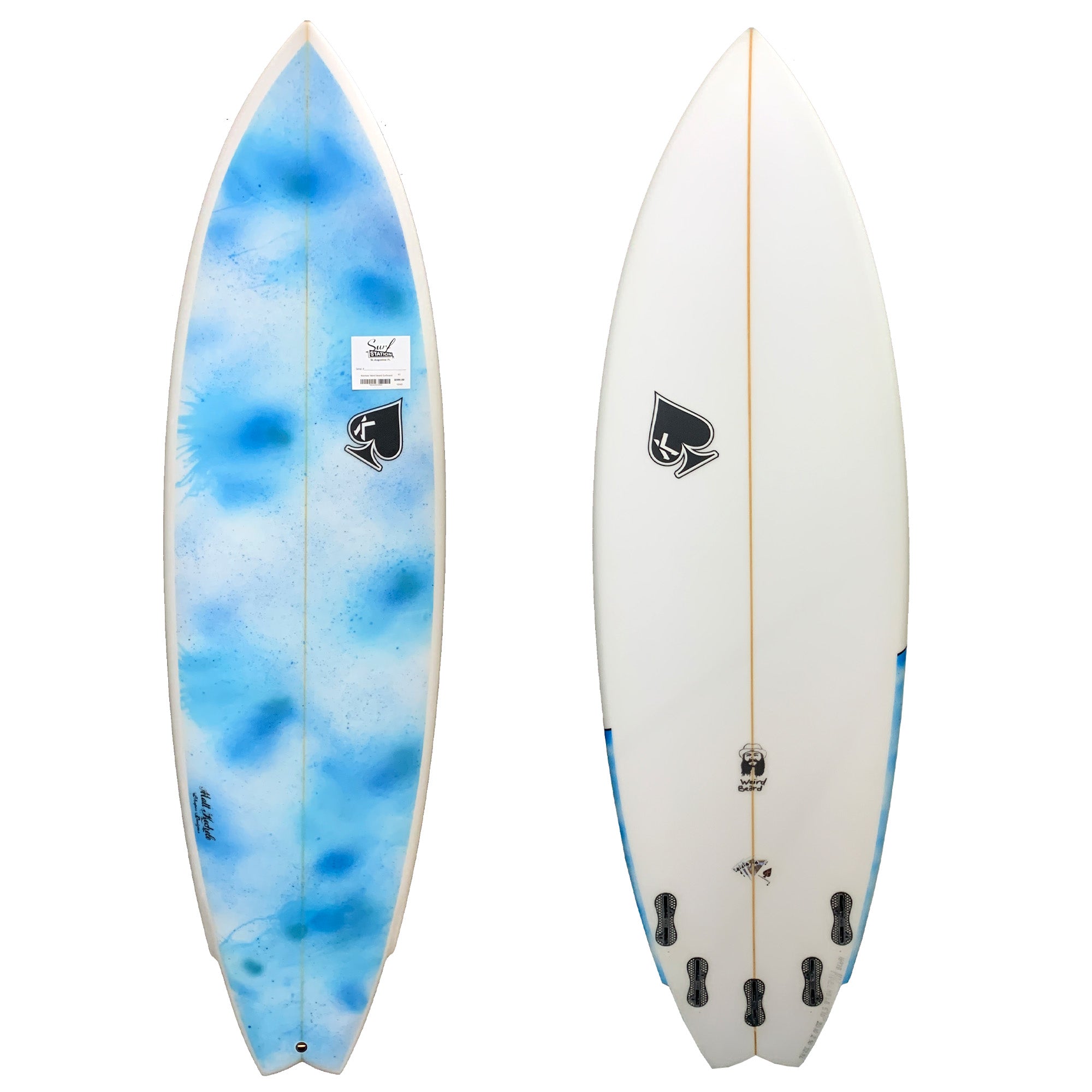 Kechele Weird Beard Surfboard - FCS II