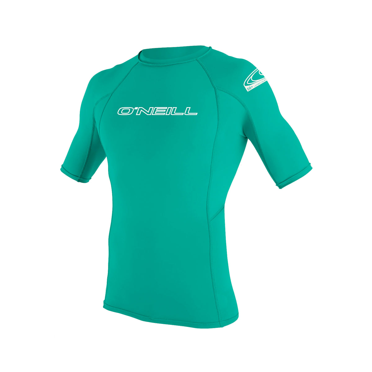 O'Neill Basic Youth Boy's S/S Rashguard - Seaglass